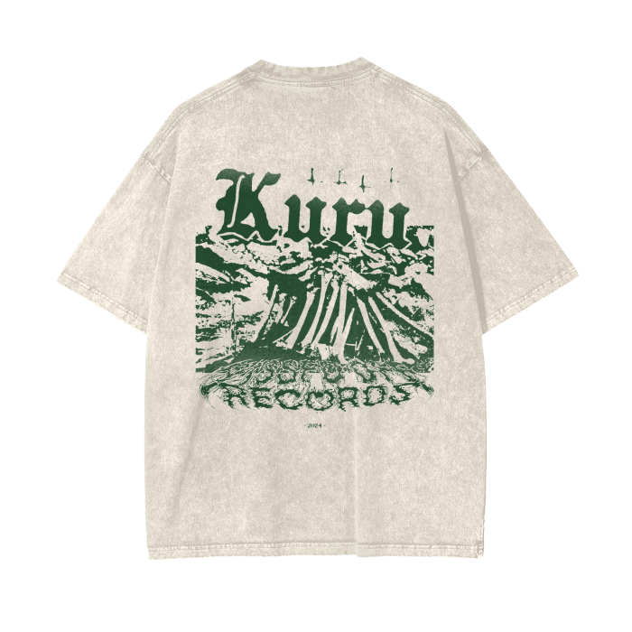 KURU Acid Wash Oversize T-Shirt